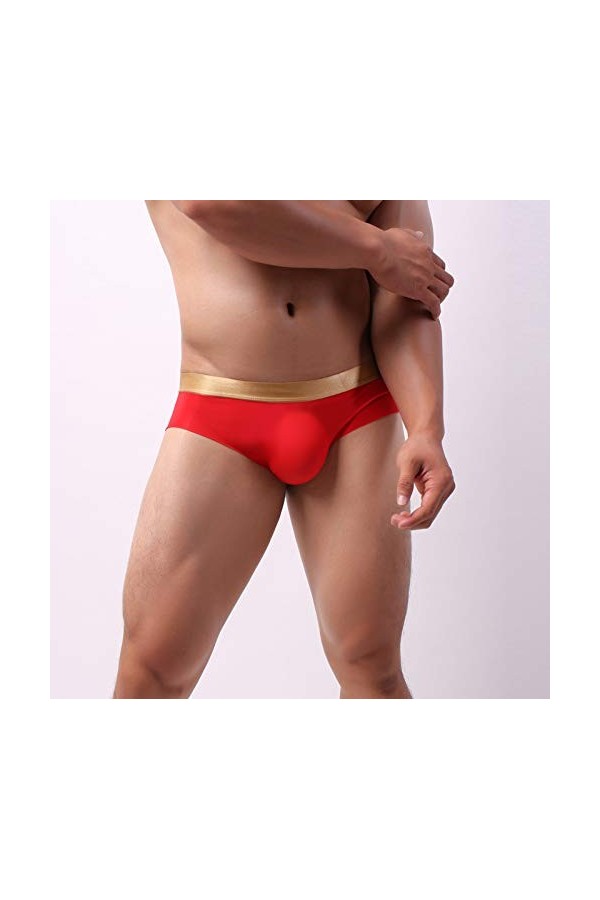 Zannycn String pour homme - Short de bain pour homme - String de sport - Slip sexy pour homme - Sous-vêtements - Boxer - Jock