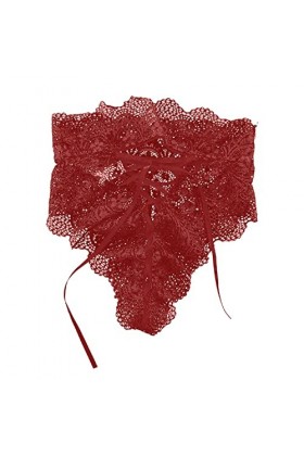 Culottes Femme sans Couture Slips Soie Glacée Culotte Femme Stretch Taille Basse Slips Doux Sexy Femmes Culottes À Nœud Taill