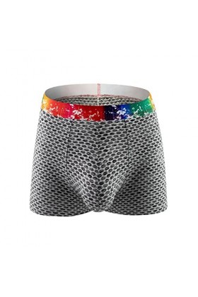 String Homme Sexy Hot Dentelle Slips Boxer Hommes arc-en- ceinture Plaid Boxer pantalon Europe et les états- grande pochette 