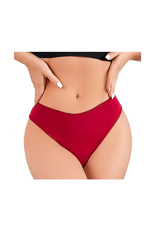 Shorts en Pur Coton et Soie Femme Pantalons Triangle Stretch Slips de Absorbante Menstruelle 2023 Nouveau Couleur Unie Culott