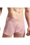 Générique String Homme Sexy Hot Dentelle Slips Boxer sous-vêtements Sexy en Dentelle de Glace pour Hommes Manteau Heureux Hom