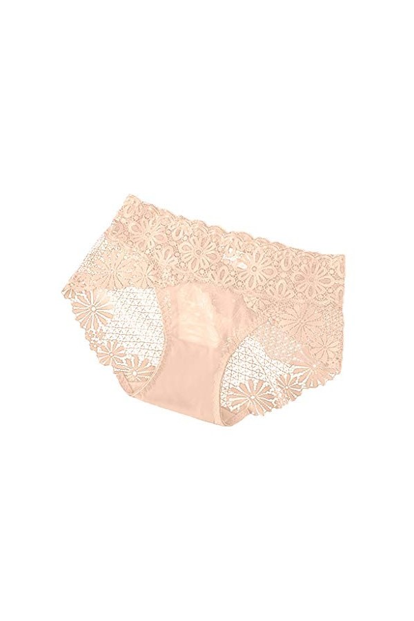 Femme Culotte Femme Coton Sexy Slip en Dentelle Sexy à Taille Basse Minceur Amincissante Culottes Sexy sous-Vêtements Confort