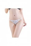 UOWEG Femmes sous-vêtements Sexy décoration Dentelle sensualité sous-vêtement Tenues Sexy White, One Size 