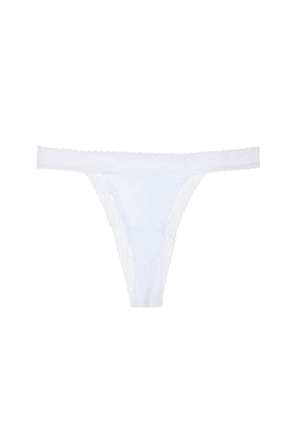 Culottes Dentelle Respirant pour Femmes Tanga Strings Sexy en Dentelle pour Couture Femme Sexy Chic Coquine Hot Tanga Femme S