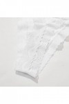 Culottes Dentelle Respirant pour Femmes Tanga Strings Sexy en Dentelle pour Couture Femme Sexy Chic Coquine Hot Tanga Femme S