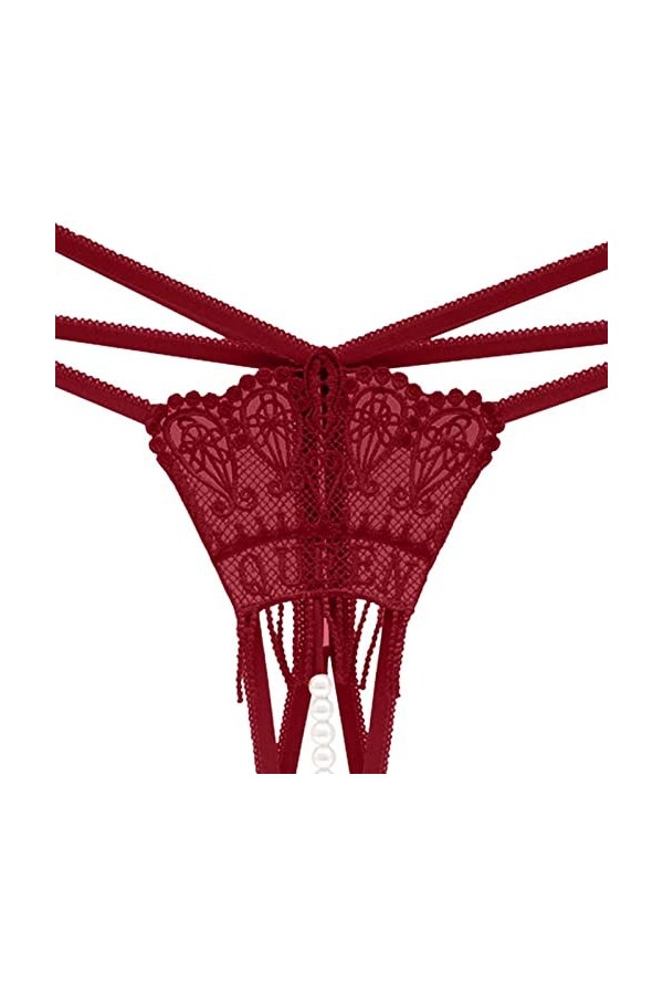 Sexy Transparent Stretch Slip Culotte G-StringVetements Sexy Culotte Taille Basse Tanga Bikini Coquine Hot Tanga Femme Culott