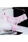 Tanga Dentelle pour Femme Micro String Culottes Strings Sexy en Dentelle pour Couture Femme Culotte Femme String Femme Sexy C