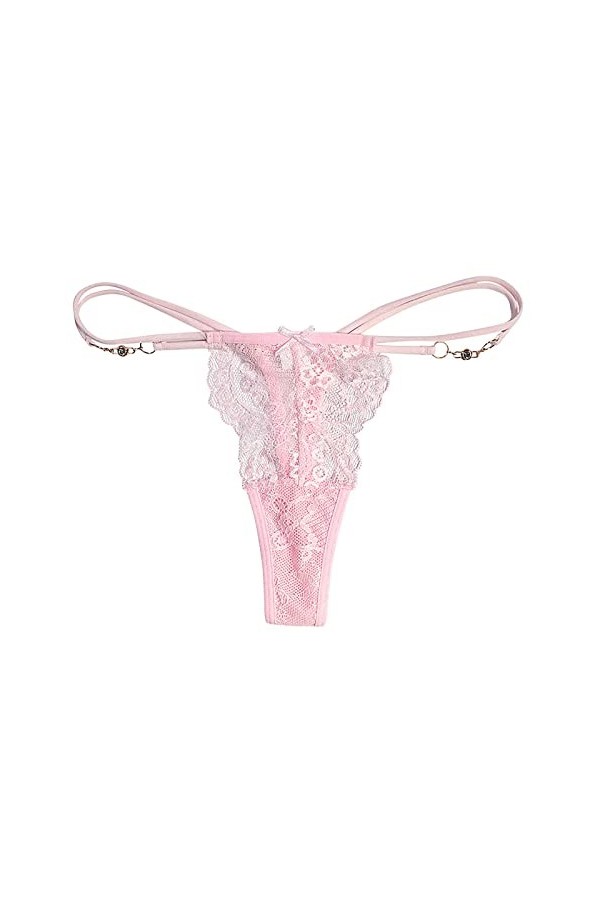 String Ouvert à lentrejambe Femme Culotte Tanga String Ouvert Hot Jolie Dentelle Florale Culotte Femme String Femme Sexy Chi