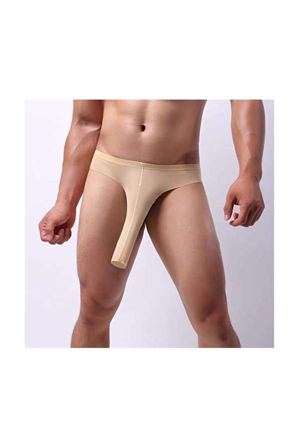 Zannycn String pour homme - Slip sexy pour homme - Maillot de bain short pour homme - Sous-vêtements - Slip Power pour homme 