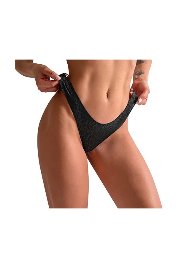 Culottes en Dentelle Femmes Sexy Slips Minces Culotte Sexy en Dentelle pour Femme Taille Haute Culotte Triangle Sexy en Maill