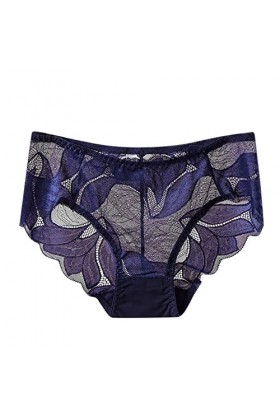 Culotte Dentelle Sexy pour Femme sous Vetements Culotte Taille Haute sans Couture Fraîche Femme String Femme Sexy Hot Culotte