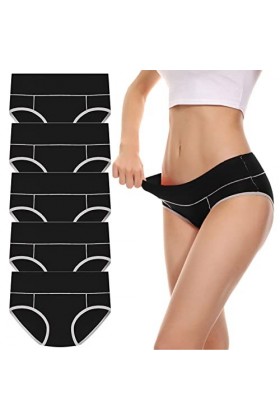 Générique Culotte Femme Sexy Briefs Élégant Et Chic Leakproof Pantalons Triangle Étanches Culotte De Bikini Respirant Hipster