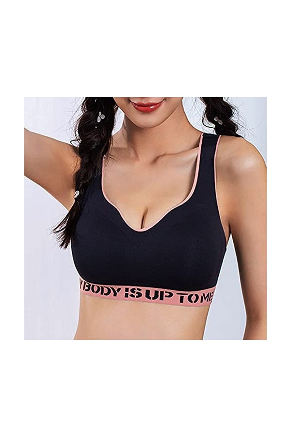 Lingerie Sexy Femme Coquine Hot Grande Taille Sports Retour sous-vêtements Casual Bra Women Size Large Yoga Fitness Sports in