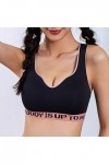 Lingerie Sexy Femme Coquine Hot Grande Taille Sports Retour sous-vêtements Casual Bra Women Size Large Yoga Fitness Sports in