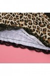 UOWEG Tank Leopard sous-vêtements Femmes Sexy Sheer Print Dentelle sous-Marine Dentelle translucide Sexy Lingerie Combinaison