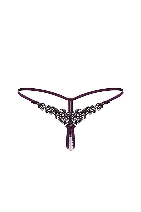 UOWEG Culottes Sexy Pantalons G-String Dames Thong Lady Dentelle Femmes Briefs sous-vêtements Thong Sexy Combinaison Coquine 