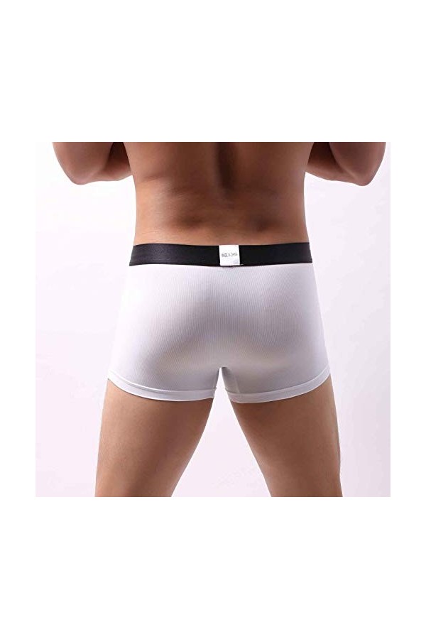 Générique String pour Homme Sexy Hot Fitted Respirantes Underwears Slip Homme Sexy Moulant Shorts Lingerie Sexy Homme Coquine