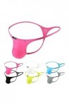 Strings pour Hommes Sexy Low Rise G String Briefs Bulge Pouch Underwear Caleçons Homme