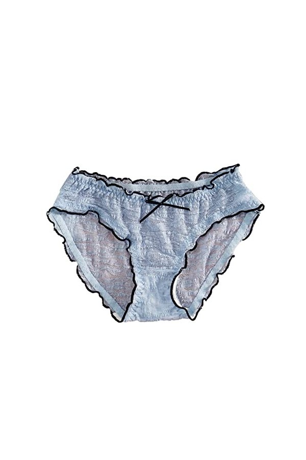 Grande Taille Femme Culottes Invisible Lingerie Femmes Sexy Culotte Hipster Confortable Taille Femmes Crochet Dentelle Sexy C