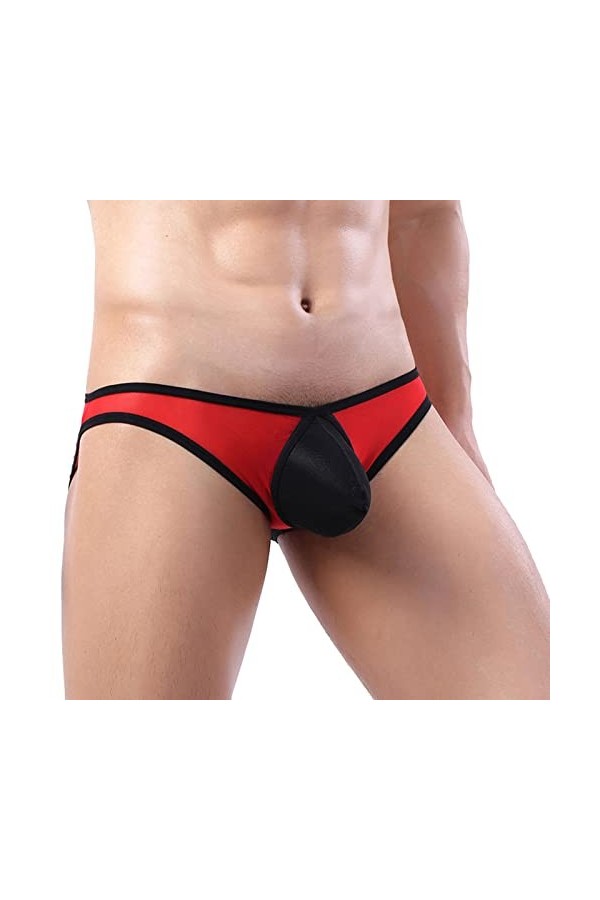 Slip Homme Sexy Sport Briefs Homme Doux éLastique Underwears Plusieurs-PossibilitéS String Homme Sexy Classique Boxer Quotidi