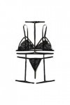 Lingerie Sexy Ensemble Femme 2 Pièce Ensemble Soutien Gorge et String Sexy Vêtements De Nuit Erotique sous-Vetements Dentelle