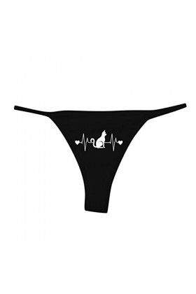 UOWEG Femmes Plus sous-vêtements Solides Taille Couleur Haute Taille dimpression physiologique Combinaison Ouverte Sexy G, 