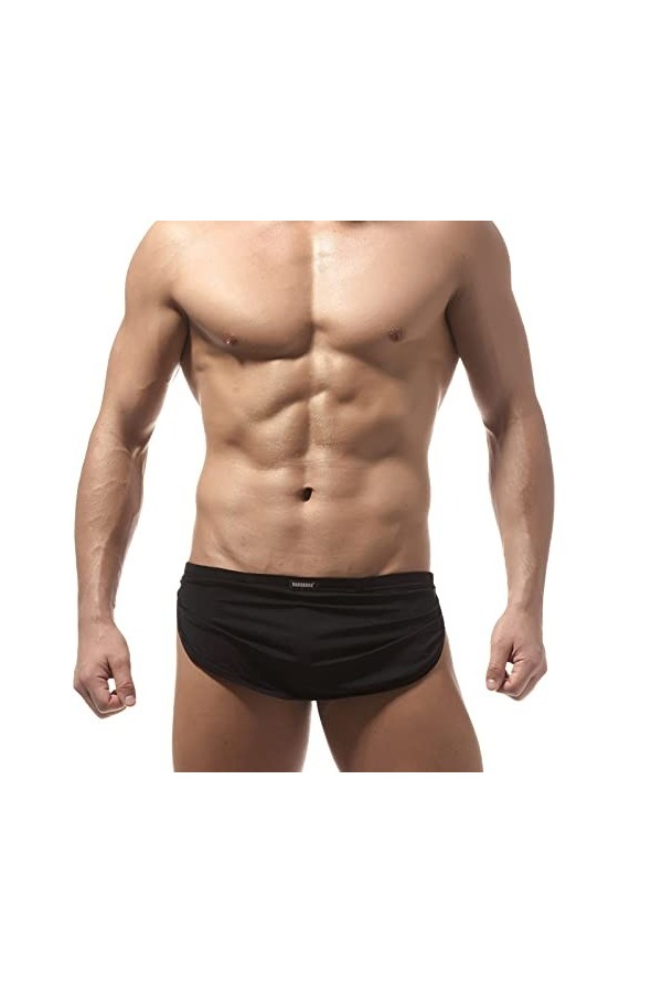Knickers Ride Up Sous-vêtement sexy pour homme, Noir , XL