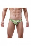 Knickers Sexy Ride Up Sous-vêtements en caoutchouc pour homme, vert, XXL
