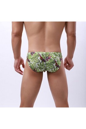 Knickers Sexy Ride Up Sous-vêtements en caoutchouc pour homme, vert, XXL