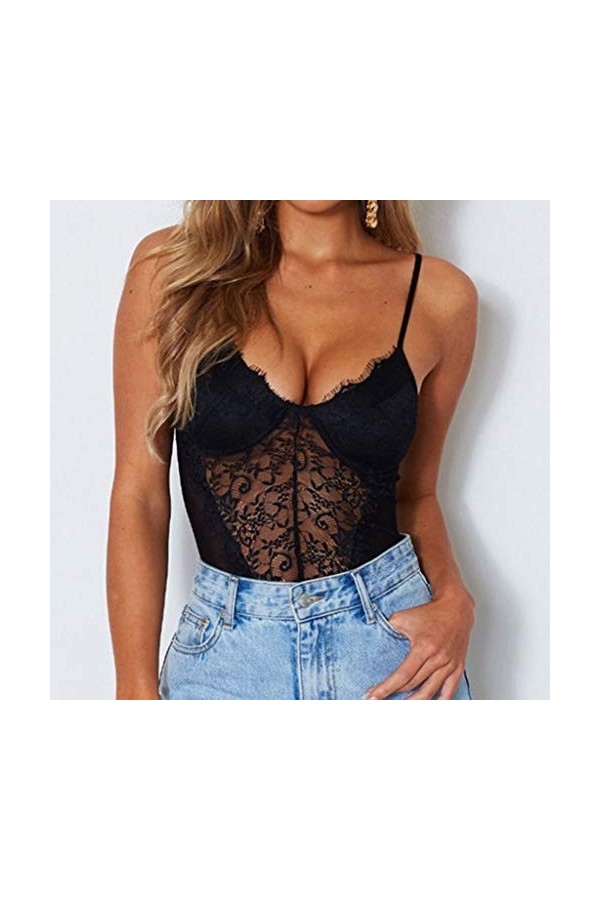 Body sexy pour femme Lingerie Nuisette Lingerie Dentelle Lingerie Sexy Body Babydoll Sous-vêtements Tenue sexy pour sexe Tedd