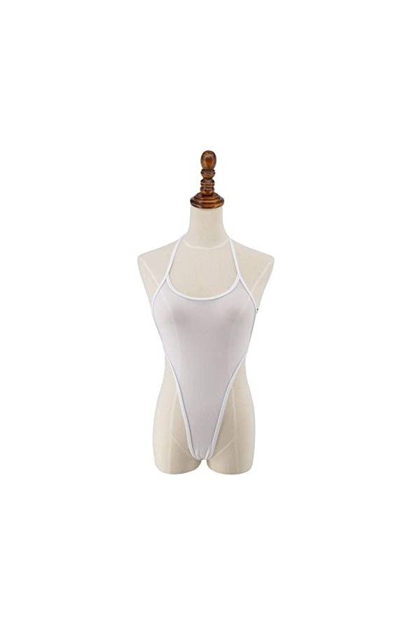 Zannycn Ensemble de lingerie sexy pour femme - Ensemble de sous-vêtements érotiques - Soutien-gorge et culotte - Tenue sexy -