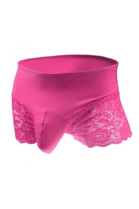 Sous-vêtements sexy en dentelle pour homme - Sous-vêtements sexy sans couture pour un look séduisant et sensuel - Boxer en ma