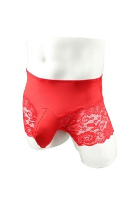 Sous-vêtements sexy en dentelle pour homme - Sous-vêtements sexy sans couture pour un look séduisant et sensuel - Boxer en ma