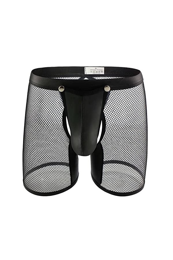 Boxer éléphant pour homme - Slip en maille - String pour homme - Sous-vêtement érotique éléphant - String amusant - Cadeau po