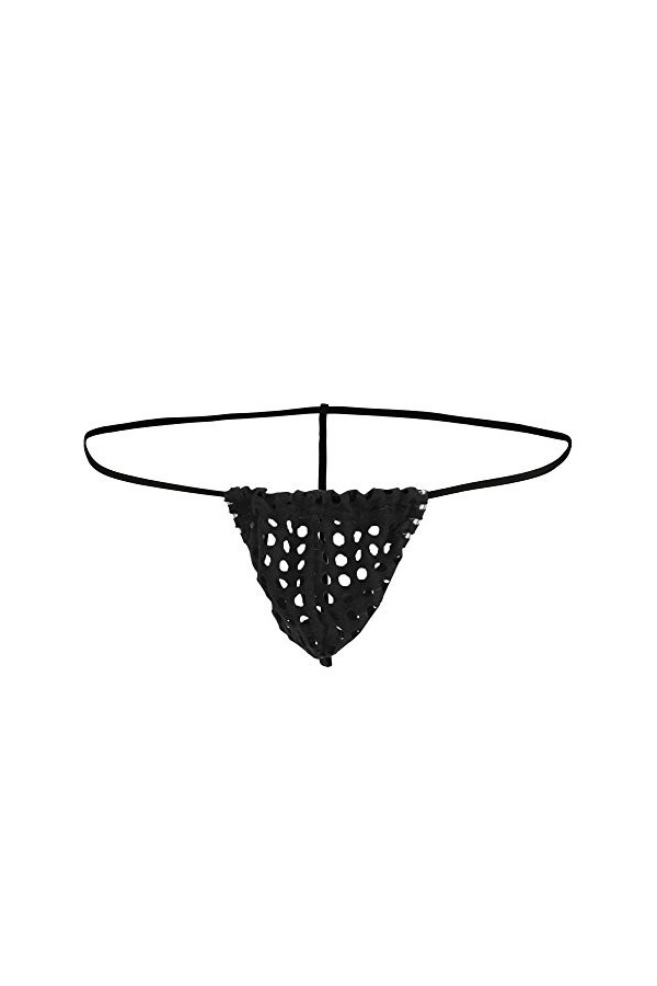 Boxer Homme Mode Hommes Slips G-String sous-vêtements Bulg Sports Creux sous-vêtements Sexy t-Back Tenu Sexy Coquin Homme