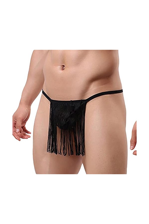 Générique Boxer Homme String Dentelle pour Homme Paquet de String Gland Sexy pour Hommes Culotte Respirante Pochette Couverte