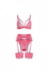 Lingerie Femme Sexy Ensemble Homme Sexy Hot y25k sous-vêtements LingeriesPolyesterTrois pièces brodées AccueilFemelle Lingeri