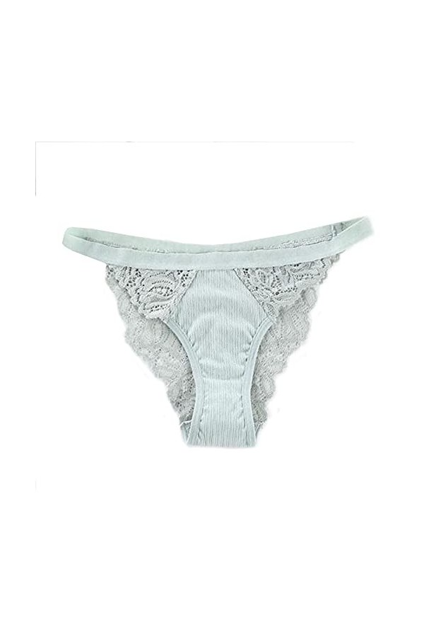 Culottes en Dentelle Femmes Sexy Slips Minces Slip Taille Basse en Doux Qui épouse Les Hanches Culotte Triangle Sexy en Maill