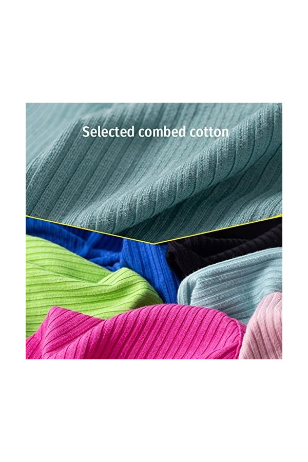 CUTeFiorino Sous-Vêtements Homme Taille 7 Taille Basse Bikini Sexy Hommes Culotte Coton Haute Fourchette Excité Ceinture Fine