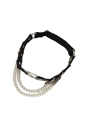 GRONGU Bijoux Corps Corps Cuisse Chaîne Partie Discothèque Cuisse Jarretière Chaussette Chaîne Harnais Sexy Femmes Punk Goth 