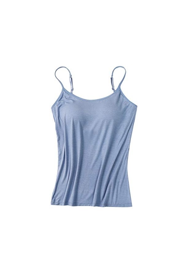 CUTeFiorino Culotte sexy pour femme avec soutien-gorge intégré et coupe ajustée Bleu Sexy, bleu, XL