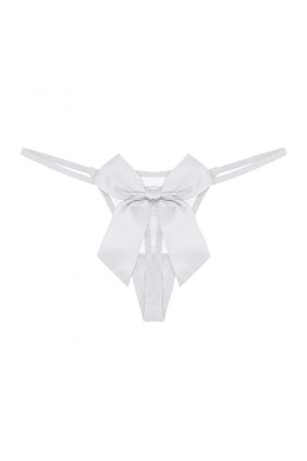 Strings Tanga Feminins Erothique Slip Léger Lace Patchwork Culottes Taille Haute Blanc sous-Vetements Coton Hipster