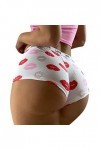 YpingLonk Pieces 1 sous-vêtements Femmes Sexy Impression Lingerie Culotte Taille Basse Culotte Femme Menstruelle Très Abondan