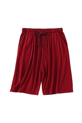 Pantalon de poche décontracté pour homme, pantalon de travail, plage, short baggy, pantalon de loisirs, rouge, XXXXL