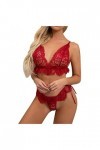Zannycn Lingerie pour sexe pour femme Body Ouvert Lingerie Sexy Femme Pour Sexe Lingerie Femme Lingerie Sexy Lingerie Femme L