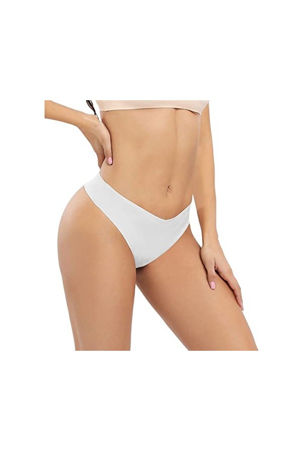 Transparente Femme Ouvert Slips Confortable Dentelle Slip Sexy Coquin String Femme sans Couture String Chic Culottes en Dente