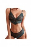 Lingerie Femme Sexy Ensemble Homme Sexy Hot y*2k Ensembles de Lingerie pour Femmes avec Porte-Jarretelles et Bas Sexy Lace Te