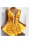 Lingerie Femme Sexy Ensemble Homme Sexy Hot y22k Femmes Sexy Mignon Amour Filles Robe en Dentelle découpe Robe à Bretelles s