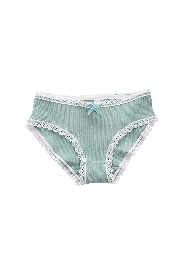 Culottes Femme sans Couture Slips Soie Glacée Femme Couverture Complète Culotte Invisible Sexy Sexy Femmes Culottes À Nœud Ta