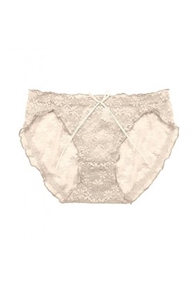 Culottes Femme Slips Soie Invisible Culottes Sexy Féminine Sexy Taille Moyenne sous-vêtements Unie Sexy Femmes Culottes À Nœu